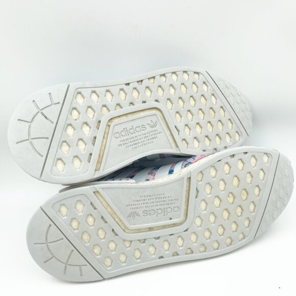 ADIDAS Boost Nmd R1 Easter Tie Dye Blue Pink Athletic Shoes Sneakers Womens 6 - Picture 16 of 16